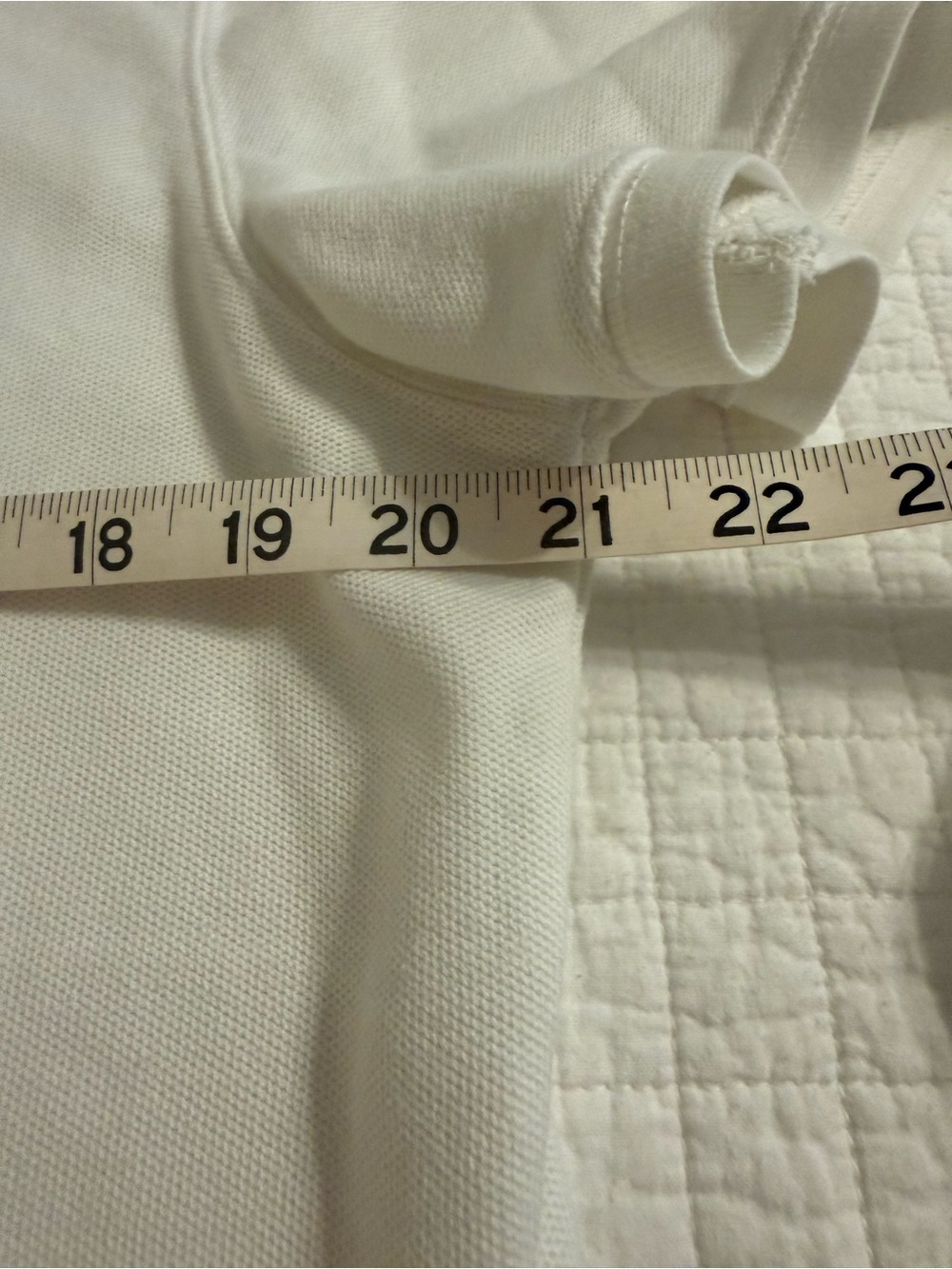 L.L. Bean Women’s White Short-Sleeve Polo - Picture 5 of 6